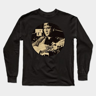 Buck Owens Em#15 Retro Long Sleeve T-Shirt